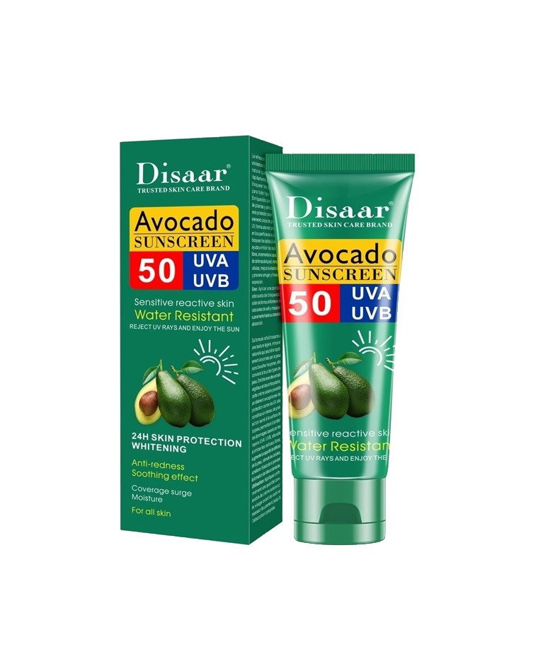 Bloqueador solar SPF 50+ Aguacate