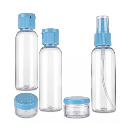 Set de Envases y Accesorios de Viaje